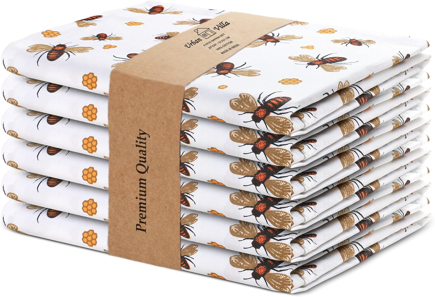 Cloth Napkins Set of 12 20X20 Inches 100% Cotton Napkins Cloth Washable Durable Reusable Absorbent Table Dinner Napkins Cloth for Christmas Hotel Lunch Restaurant Weddings Parties - Black