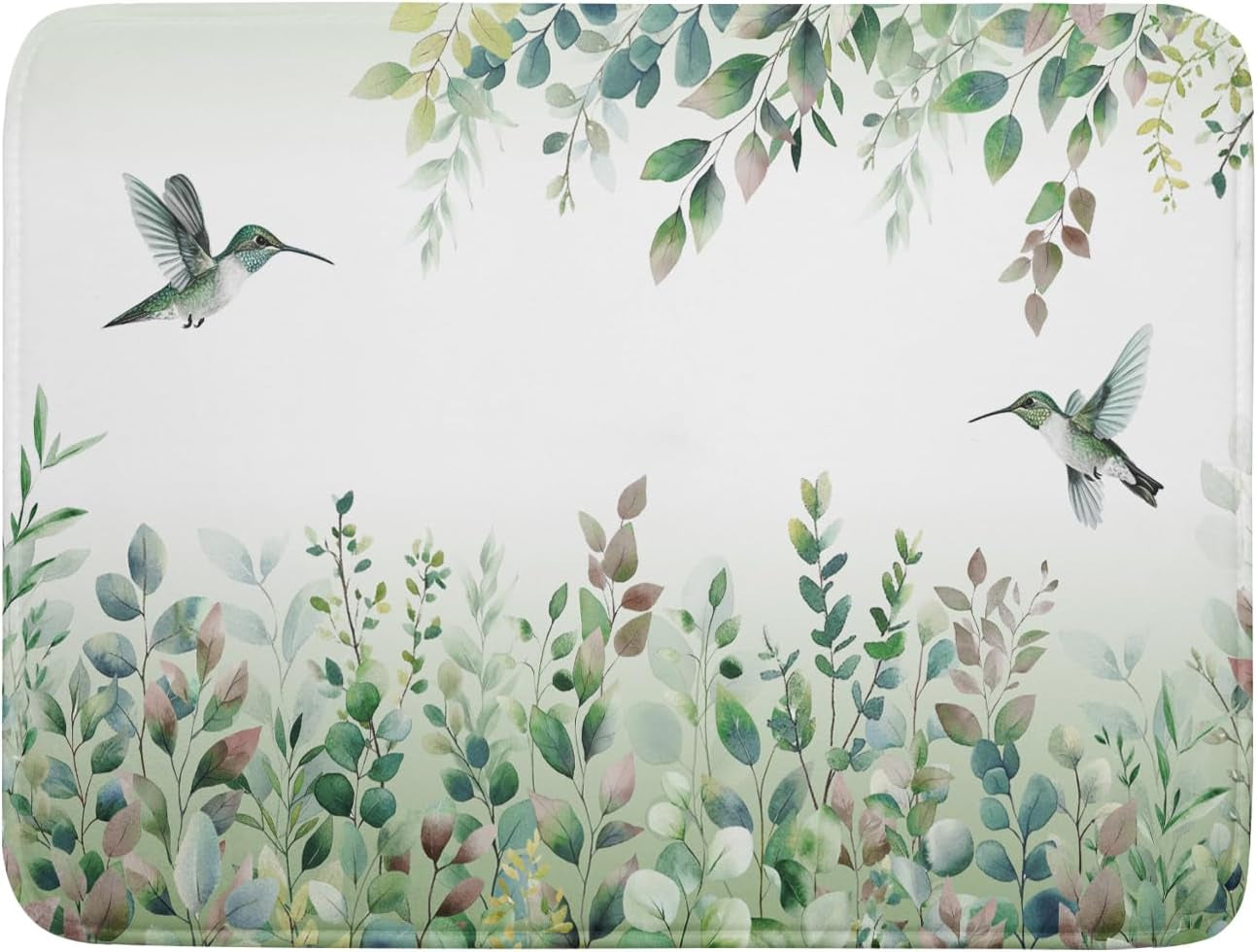 4Th of July Dish Drying Mat 18"X24" Patriotic Usa Stars America Firework Dish Drainer Mats Independece Day Absorbent Microfiber Dish Drying Pad for Kitchen Countertop Large Decor