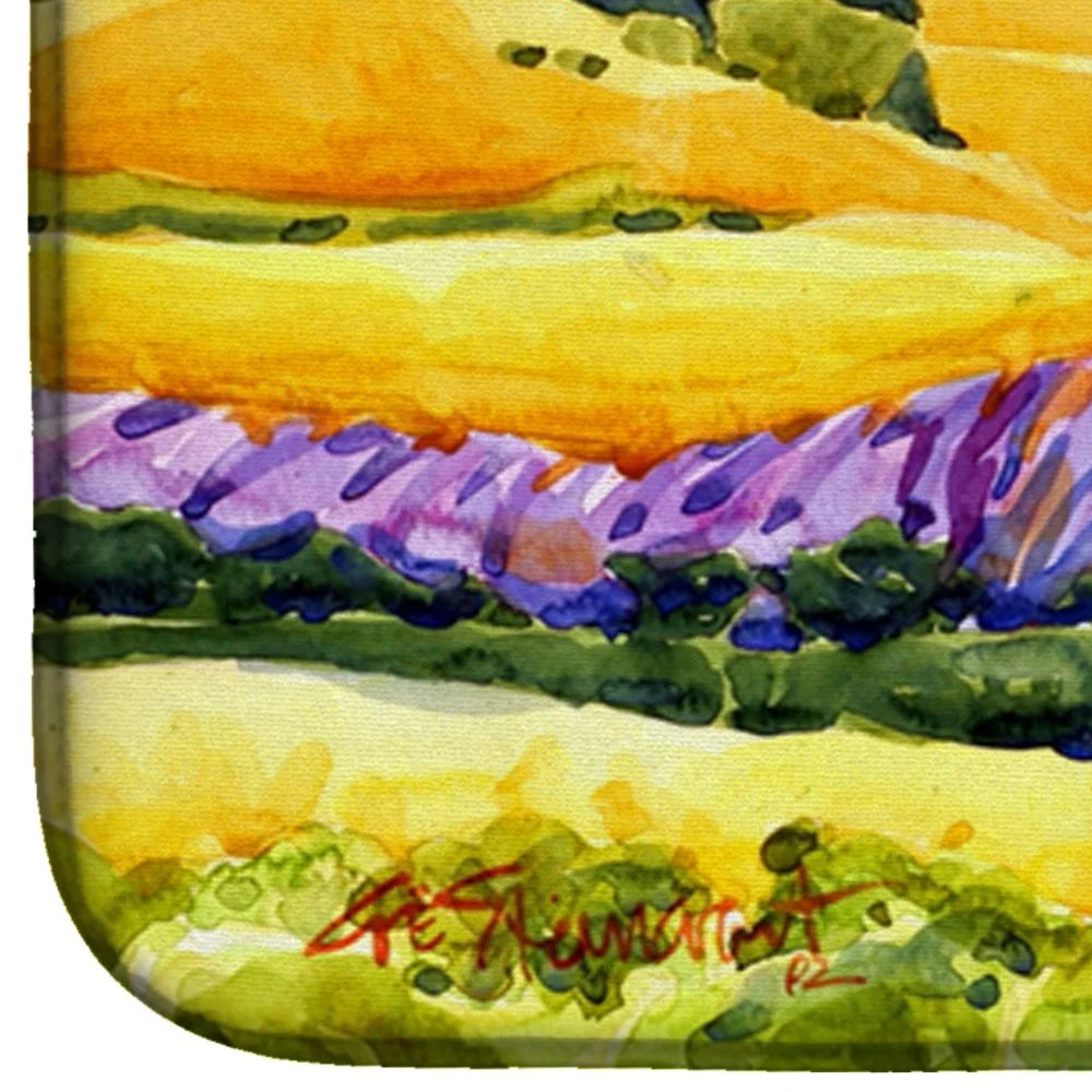 Landscape Dish Drying Mat