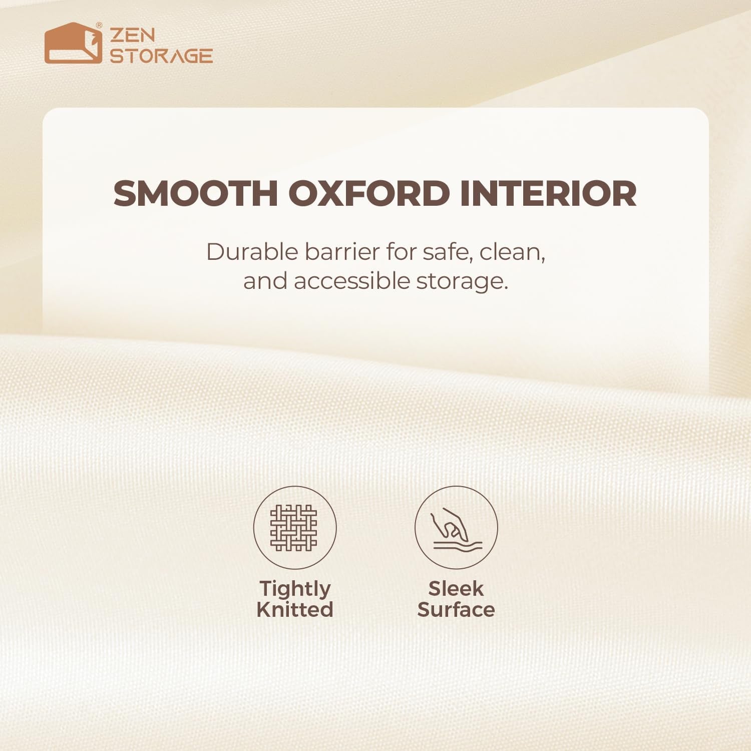 Cotton Linen Drawer Organizer for Baby Clothes, 12Pack Foldable Nursery Dresser Divider, Multi-Size Set Dresser Drawer Organizer for Nursery, Bedroom and Closet, Beige