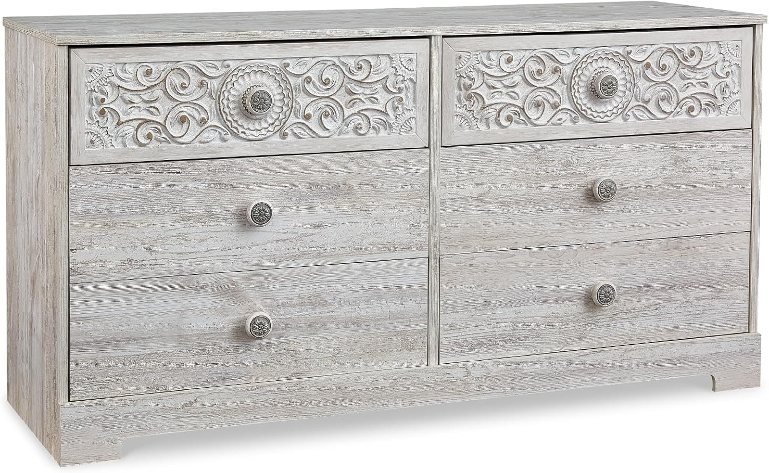 Paxberry Boho Dresser, Whitewash