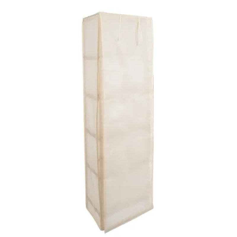 5-Tier Wood Storage Organizer with Removable Cover