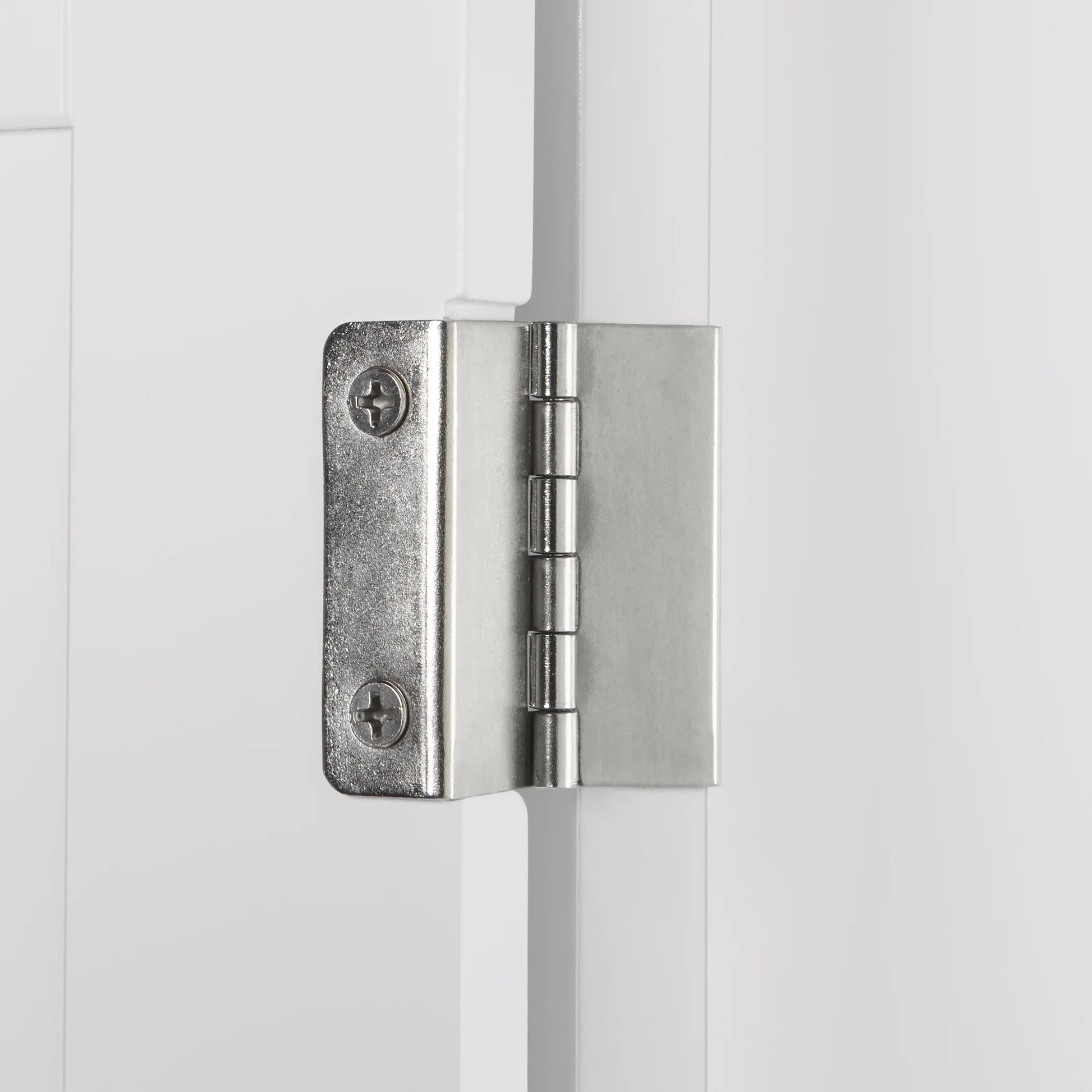 Somerset 2-Door Bathroom Laundry Storage Cabinet with Adjustable Shelf - White