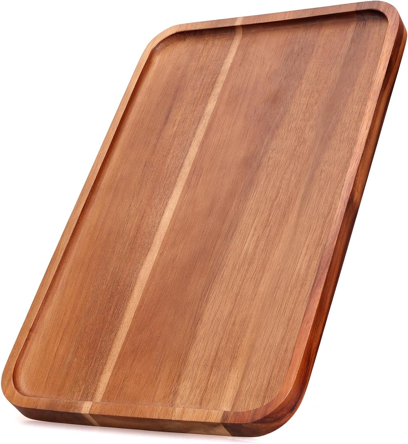Small Wooden Platters Rectangle Mini Charcuterie Boards Acacia Wood Serving Trays Home Decor Cheese Board Cake Appetizer Plates Kitchen Charcuterie Platter for Food Dish Dessert Snack Tray