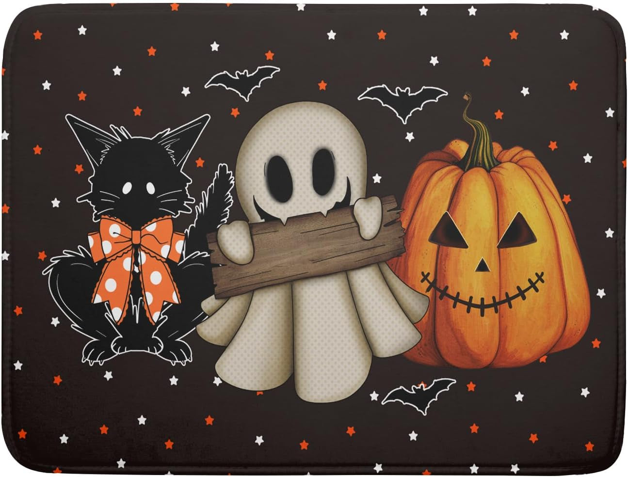 4Th of July Dish Drying Mat 18"X24" Patriotic Usa Stars America Firework Dish Drainer Mats Independece Day Absorbent Microfiber Dish Drying Pad for Kitchen Countertop Large Decor